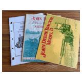 (3) John Deere Reproduction Sales Literature