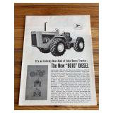 John Deere 8010 Tractor Sales Literature