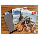 (3) AC Gleaner Combine Sales Literature