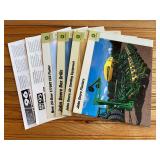 (6) John Deere Sales Literature