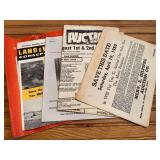 (5) Magazines + Auction Flyers