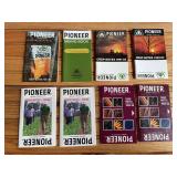 (8) Pioneer Notebooks/Product Guides