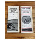 (2) John Deere GP Tractor Sales Literature