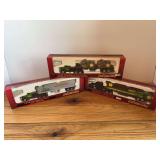 (3) 1/87 John Deere Semis NIB Ertl