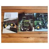(3) John Deere Waterloo Tractor Works Tour Booklets