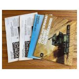 (4) John Deere Combine Sales Literature