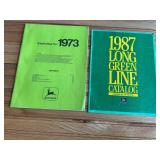 (2) John Deere Catalogs