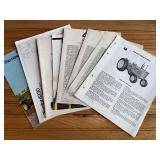 (9) John Deere Tractor Sales Literature