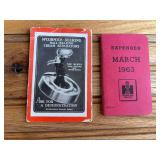 (2) McCormick-Deering Needle Kit + IH Expenses Notebook