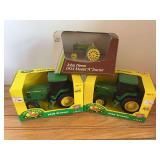 (3) John Deere Tractors NIB Ertl