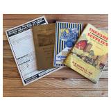 (4) Supply Catalogs + Elevator Anniversary Booklet