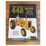 1958 John Deere 440 Industrial Sales Literature