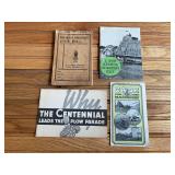 (4) Case Sales Literature + Account Book
