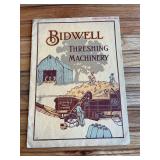 Bidwell Threshing Machinery Catalog
