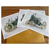 (3) John Deere Tractor Prints