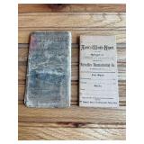 (2) Harrison Wagon Works + Marseilles Mfg. Co. Notebooks