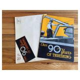 Case 90 Years of Threshing Sales Literature