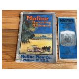 (2) Moline Sales Literature