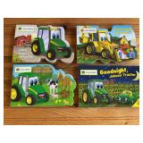(4) John Deere Kids Books