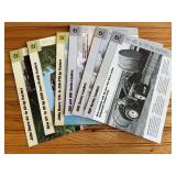(6) John Deere Tractor Sales Literature