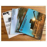 (4) John Deere Combine Sales Literature