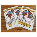 (3) John Deere Ready Rooster Safety Activity Books