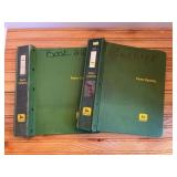 (2) John Deere Parts Catalog Binders