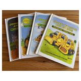 (4) John Deere Kids Books