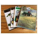 (4) John Deere Tractor Sales Literature