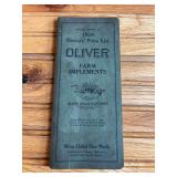 1928 Oliver Chilled Plow Works Dealers Price List