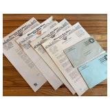 (6) Minnesota State Prison Letters + Envelopes