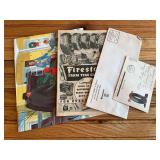 (4) Firestone Calendar, Catalog, Envelopes
