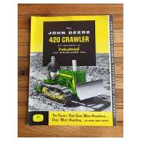 1957 John Deere 420 Crawler Sales Literature