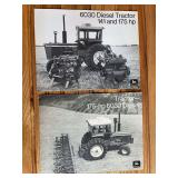(2) John Deere 6030 Tractor Sales Literature