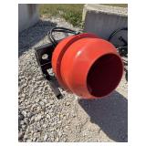 Hydraulic Concrete Mixer Mini Skid Steer Attachment