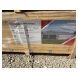 Solanch C2533FT 25FT x 33FT Double Garage Metal Shed