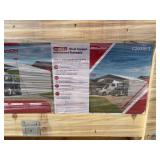 SDLANCH C2030FT 20'x30' Steel Carport with Enclosed Sidewalls