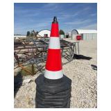 Traffic Safety Cones with Heavy Base