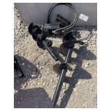 Hydraulic Mini Excavator Auger Attachment with Dual Bits