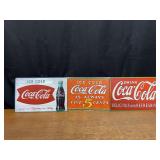 (3) Coca-Cola SST Signs