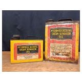 (2) McCormick-Deering Cream Separator Oil Cans