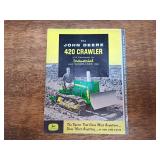 1957 John Deere 420 Crawler Sales Literature
