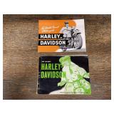 (2) Harley-Davidson Motorcycle Sales Literature
