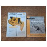 (2) John Deere Bulldozer + Subsoiler Sales Literature
