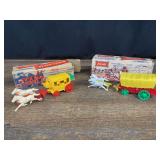 (2) Steage Coach + Covered Wagon Hardy