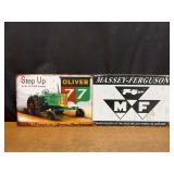 (2) MF + Oliver SST Signs
