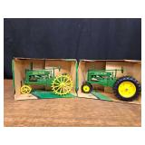 (2) 1/16 John Deere A Ertl
