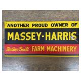 Massey-Harris SST Sign