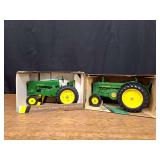 (2) 1/16 John Deere R + 70 NIB Ertl