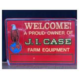 J.I. Case Welcome SST Sign